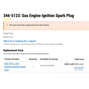 CAT 372-4970 Steel Piston Body – Genuine Caterpillar Engine Component | 15-Year Original Parts Supplier